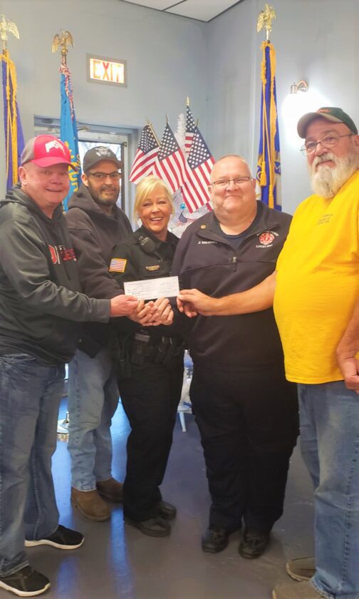 Martins Ferry American Legion Donates to Youth Christmas Party